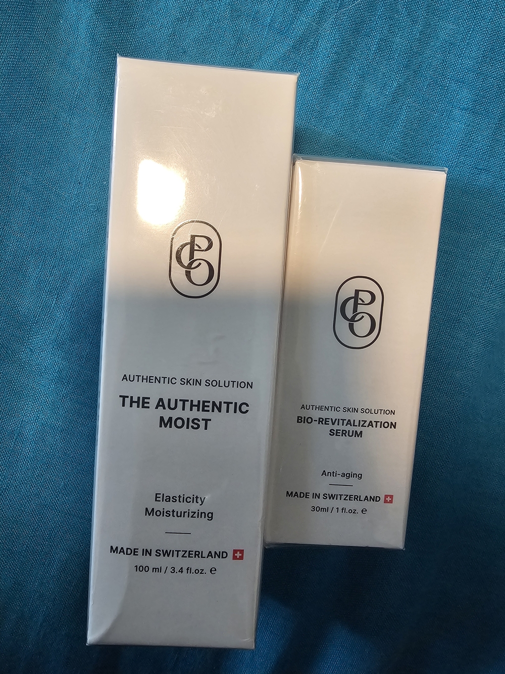 Pfoebe & Co The Authentic Moist Moisturizer And Bio Revitalization Serum NIB